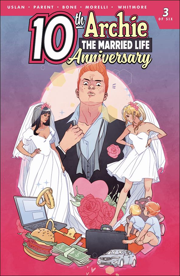 Archie: The Married Life - 10th Anniversary issue 3-C Marguerite Sauvage Cover