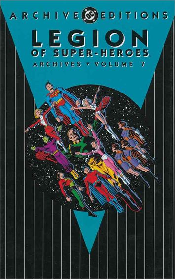 Legion of Super-Heroes Archives issue 7 Dust Jacket