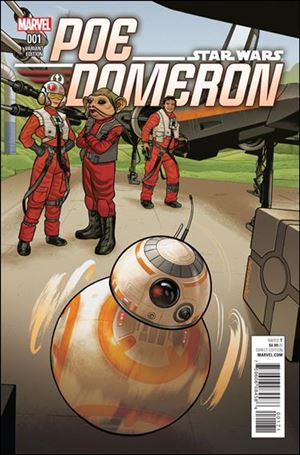 Poe Dameron issue 1-H Joe Quinones BB-8 Cover