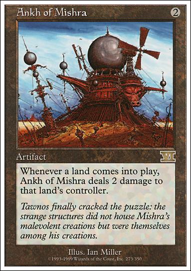Magic the Gathering: 6th Edition (Base Set) card 273 Ankh of Mishra