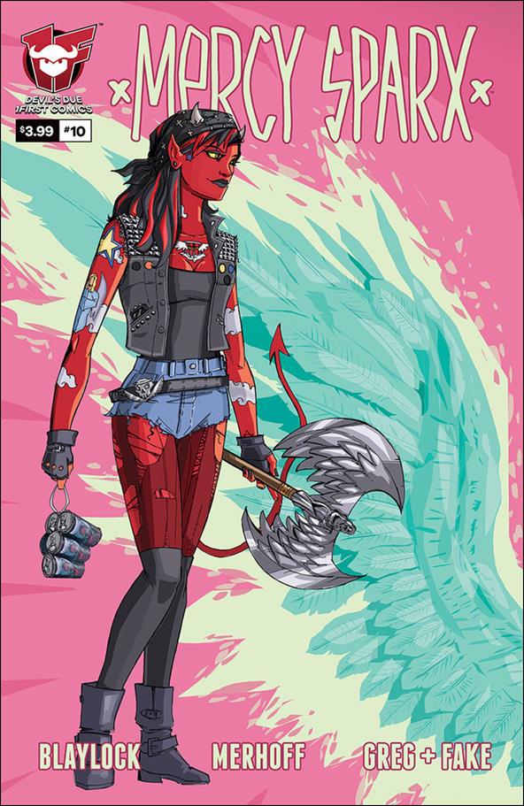Mercy Sparx (2013) issue 10-C Josh Blaylock Cover