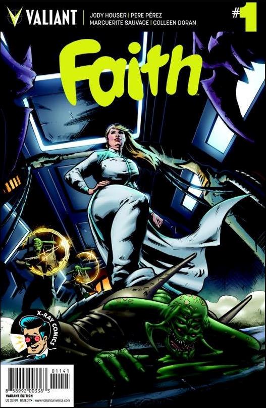 Faith (2016/07) issue 1-L Carmen Carnero X-Ray Comics Cover