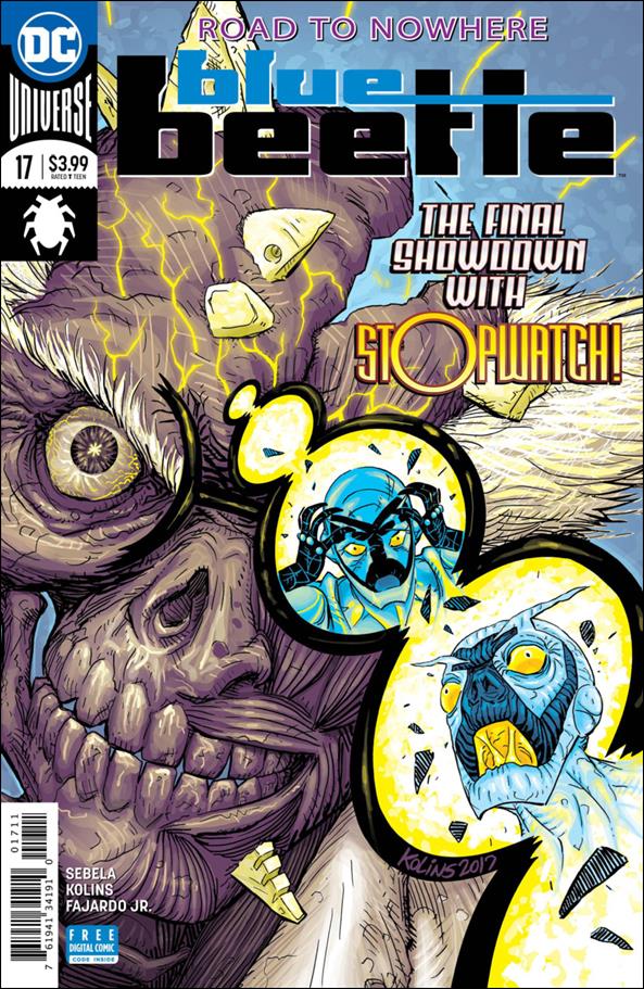 Blue Beetle (2016) issue 17 Scott Kolins Cover