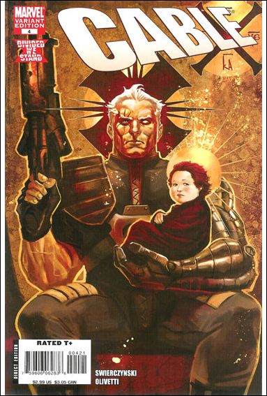 Cable (2008) issue 4-B Marko Djurdjevic 1:20 Cover