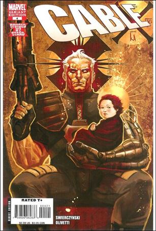 Cable (2008) issue 4-B Marko Djurdjevic 1:20 Cover