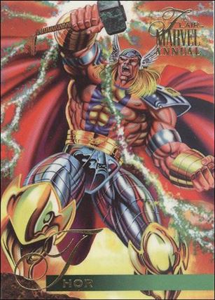 Marvel Annual Flair '95 (Base Set) card 111 Thor