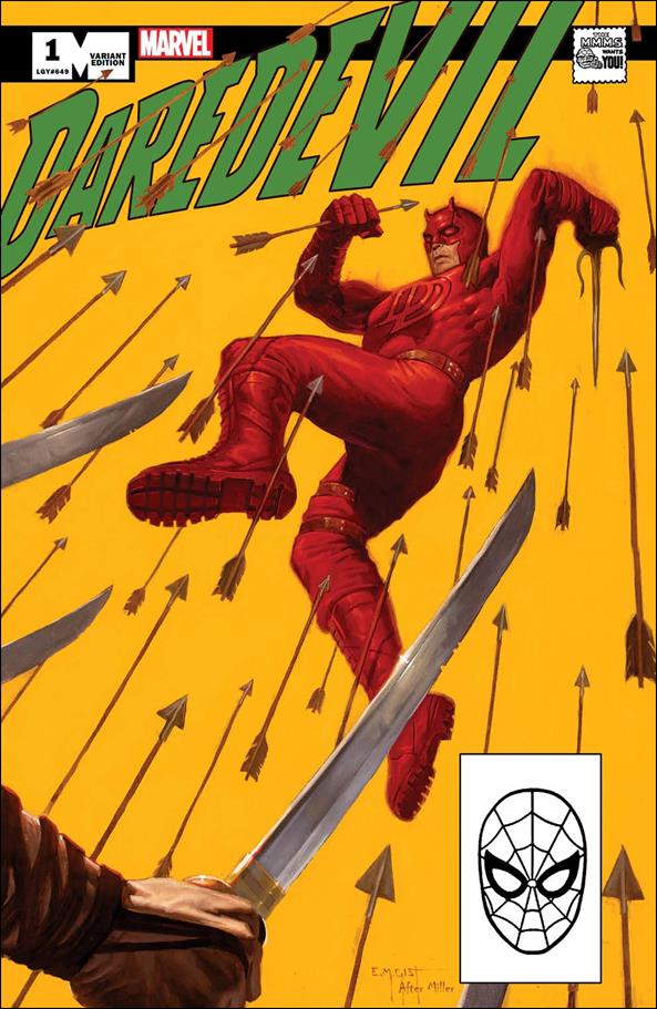 Daredevil (2022) issue 1-R E.M. Gist 616 Comics Frank Miller Homage Cover