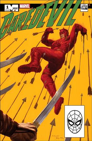 Daredevil (2022) issue 1-R E.M. Gist 616 Comics Frank Miller Homage Cover