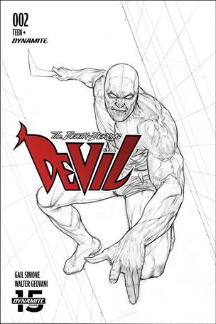 Death-Defying 'Devil (2019) issue 2-D Riccardo Federici 1:10 Sketch Cover