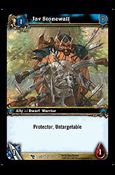 World of Warcraft: March of the Legion (Base Set) card 154 Jav Stonewall