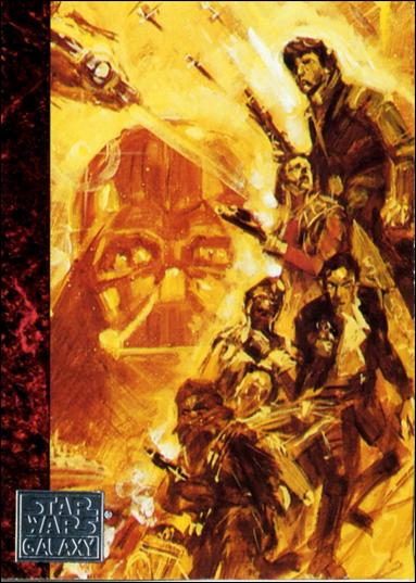 Star Wars Galaxy: Series 1 (Factory Base Set) card 70 The Rebels Transcend