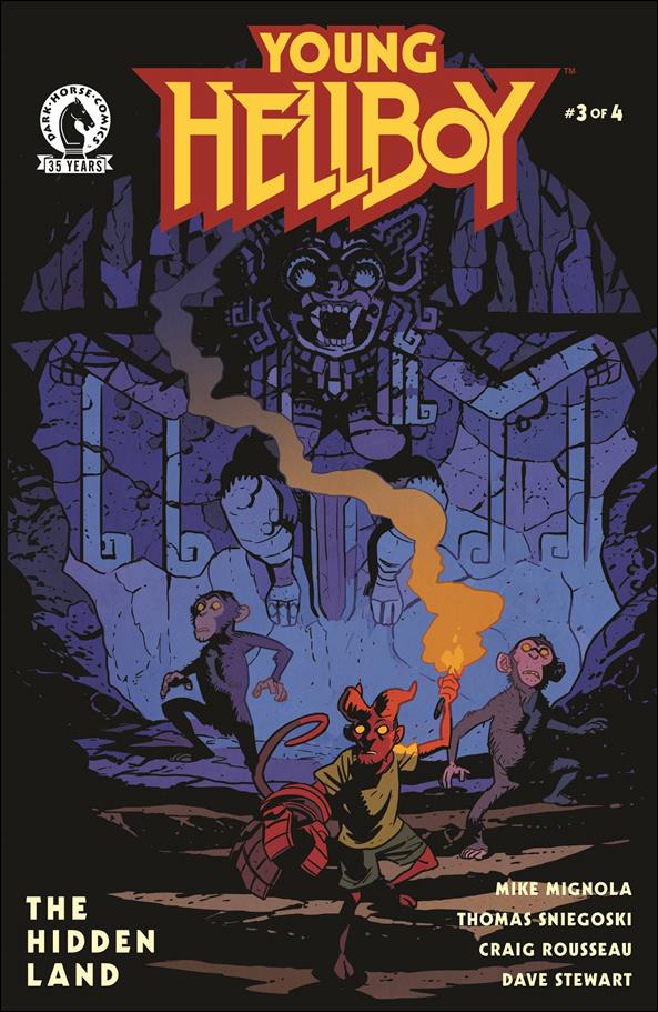 Young Hellboy: The Hidden Land issue 3 Matt Smith Cover