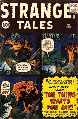 Strange Tales (1951) issue 92