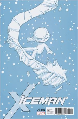 Iceman (2017) issue 1-B Skottie Young Cover