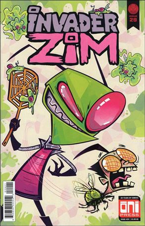 Invader Zim issue 29-B Megan Ann Boyd Cover