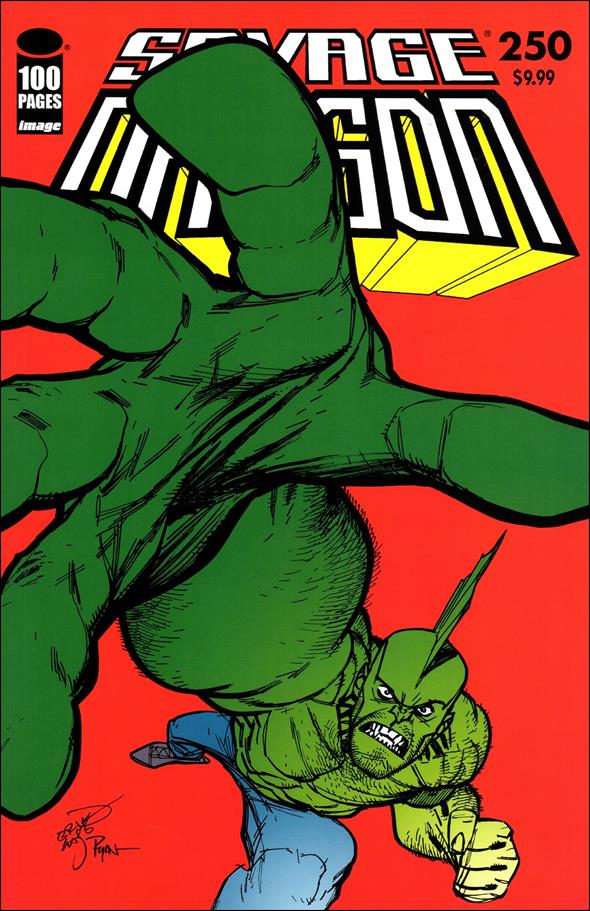 Savage Dragon (1993) issue 250-G Erik Larsen & Ryan Ottley Cover