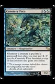 Magic the Gathering: Shadowmoor (Base Set) card 158 Cemetery Puca