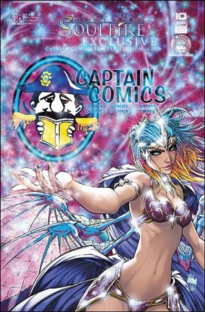 Michael Turner's Soulfire (2013) issue 1-D05 V Ken Marion Captain Comics Cover 1/500