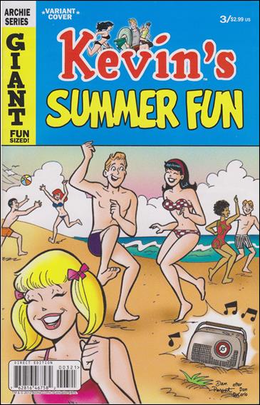 Kevin Keller issue 3-B "Kevin's Summer Fun" Archie Giant Series Homage