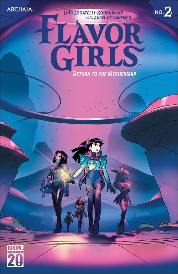 Flavor Girls: Return to the Mothership issue 2 Loic Locatelli-Kournwsky Cover