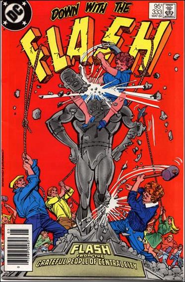 Flash (1959) issue 333-B Canadian Price Cover