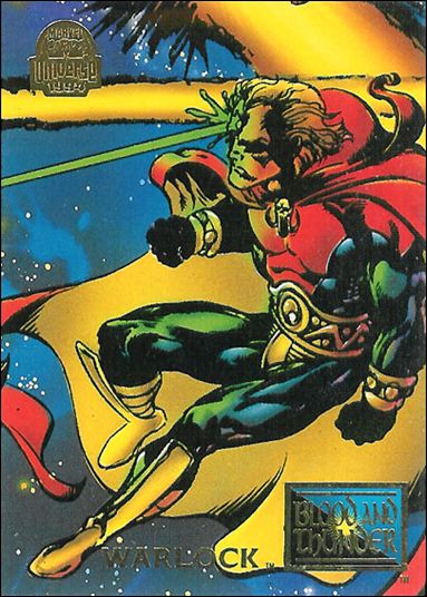 Marvel Universe: Series 5 (Base Set) card 60 Warlock
