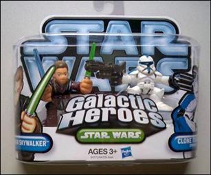 Star Wars: Galactic Heroes figure 92 Anakin Skywalker and Clone Trooper