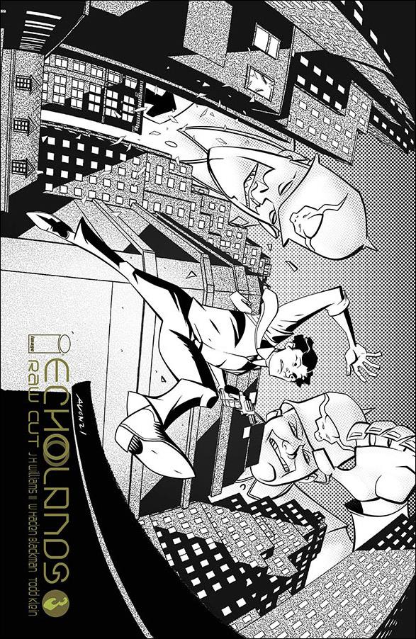 Echolands issue 3-D Michael Avon Oeming Raw Cut Edition Cover