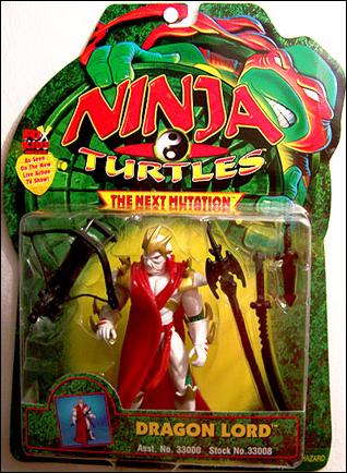 Ninja Turtles: The Next Mutation figure 7 Dragon Lord (Brown Accessories)