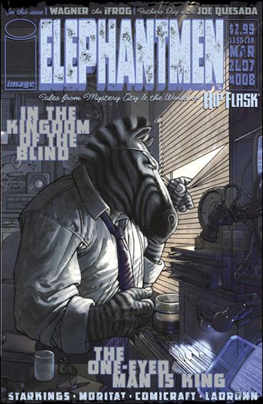 Elephantmen issue 8 Flipcover by Rob Steen