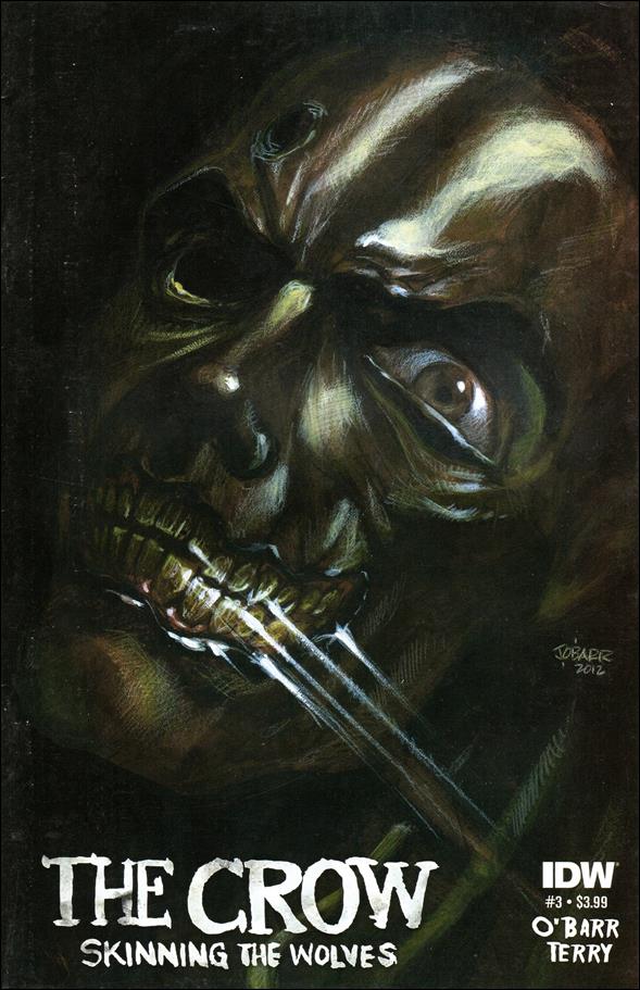 Crow: Skinning the Wolves issue 3 James O'Barr Cover