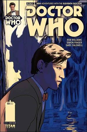 Doctor Who: The Eleventh Doctor issue 3-C Simon Fraser Retailer Incentive Cover