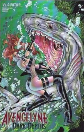 Avengelyne: Dark Depths issue 1-G Frenzy Ruby Red Foil Cover