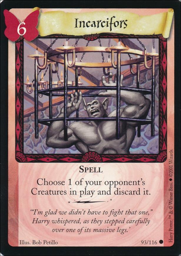Harry Potter (Base Set) card 93 Incarcifors