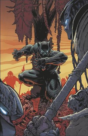 Predator vs. Black Panther issue 1-J Philip Tan 1:100 Virgin Cover