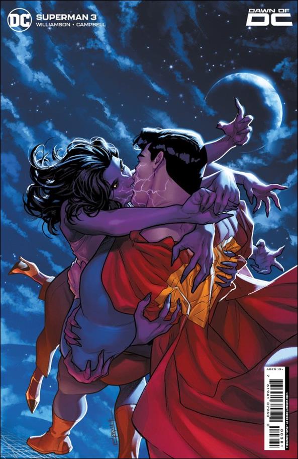 Superman (2023) issue 3-I Jamal Campbell 1:100 Foil Cover