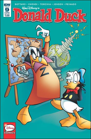 Donald Duck issue 9 Stefano Turconi Cover