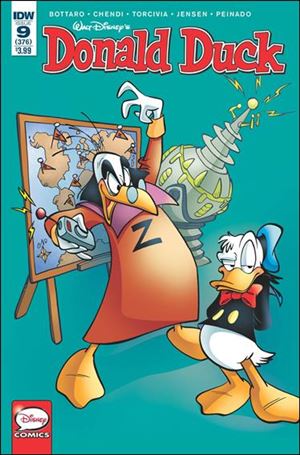 Donald Duck issue 9 Stefano Turconi Cover