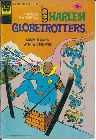 Harlem Globetrotters issue 11-B Whitman Cover