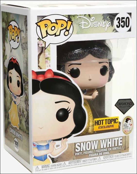 POP! Disney figure 350 Snow white (Diamond Collection) Hot Topic