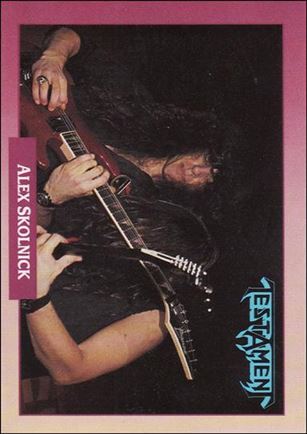 Rock Cards (Base Set) card 70 Alex Skolnick