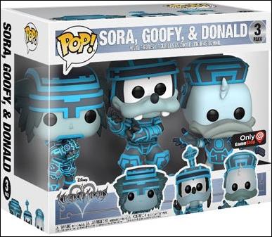 POP! Disney Multi-Packs figure nn11 Sora, Goofy, & Donald (Tron)