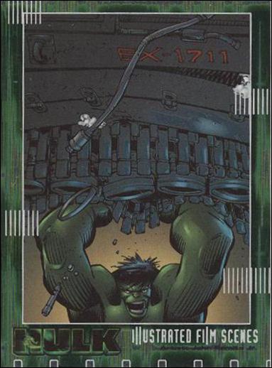 Hulk Film and Comic Cards (Illustrated Film Scenes Subset) card IF05 The Hunted