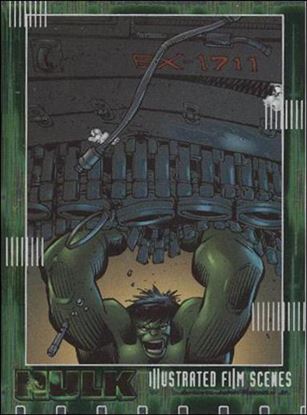 Hulk Film and Comic Cards (Illustrated Film Scenes Subset) Cover Image 2