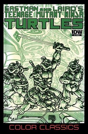 Teenage Mutant Ninja Turtles Color Classics  issue 4-B Jetpack Comics Cover 1/1000