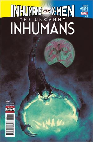 Uncanny Inhumans issue 19 Frazer Irving Cover