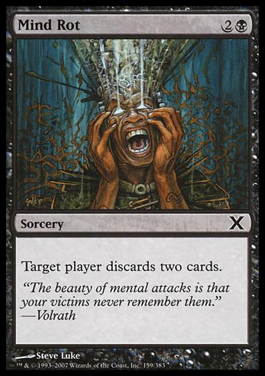 Magic the Gathering: 10th Edition (Base Set) card 159 Mind Rot