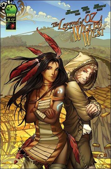 Legend of Oz: The Wicked West (2012) issue 18-B Nei Ruffino Cover