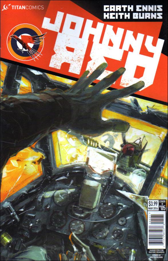 Johnny Red issue 5-B Keith Burns Cover