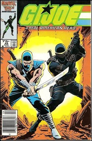 G.I. Joe: A Real American Hero issue 46-B Newsstand Cover